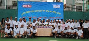 Giải tennis “Cup Nhà báo – Nhà giáo – Doanh nhân 2010”: Giao lưu, học hỏi và rèn luyện