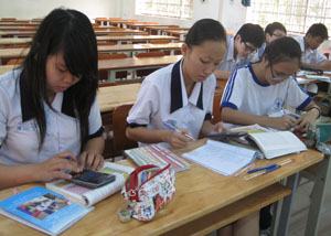 Giải tỏa mối lo thi cử