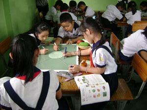 Giáo dục học sinh biết làm việc theo nhóm