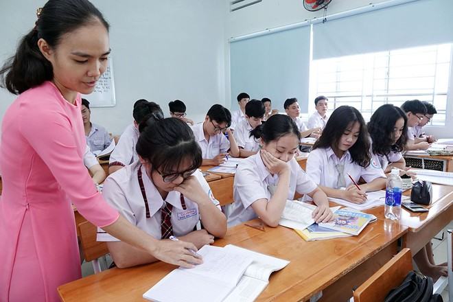 Học sinh và giáo viên lớp 12 mong sớm có phương án thi tốt nghiệp THPT  /// ẢNH: ĐÀO NGỌC THẠCH 