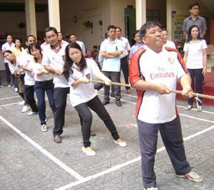 Giao lưu cụm chuyên môn mừng Đảng mừng xuân 2013