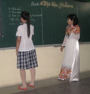 Giáo viên đạt giải võ trường toản năm 2011: Tất cả vì học trò