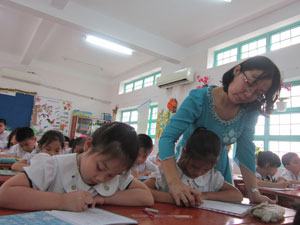 Giáo viên đoạt giải Võ Trường Toản 2013: Giúp trẻ thích đi học