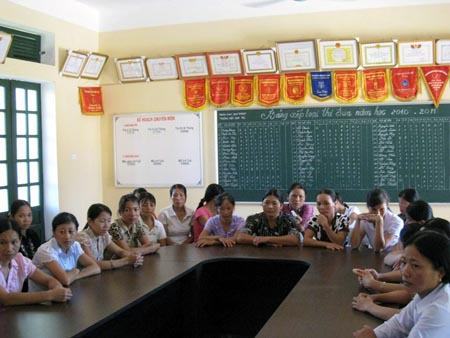 Giáo viên mầm non ngừng dạy đã trở lại trường