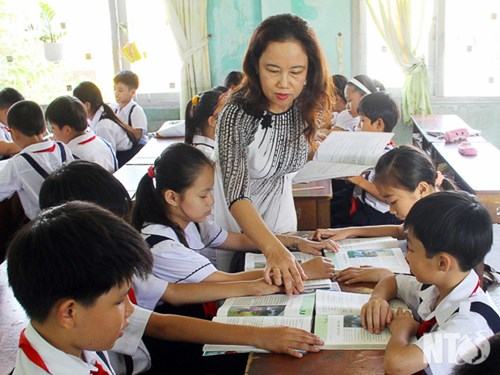 Giáo viên và phụ huynh đều đã quen với việc không chấm điểm học sinh tiểu học