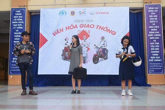 Học sinh với hành trình văn hóa giao thông
