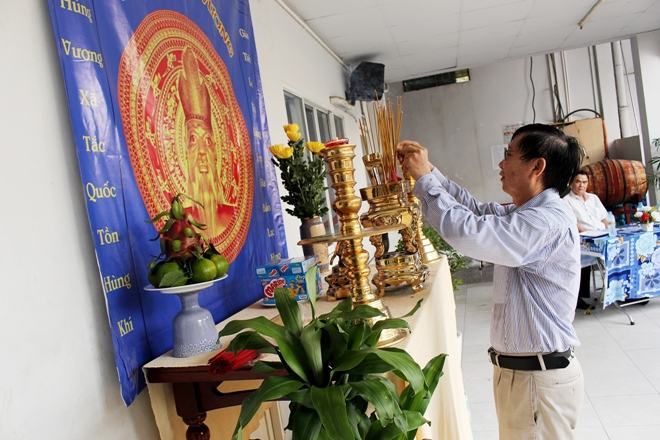 Trường THPT Trần Nhân Tông tổ chức lễ Giỗ tổ Hùng Vương