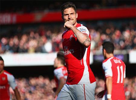 Giroud, Rosicky đem niềm vui chiến thắng về lại Arsenal