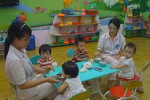 Giữ trẻ từ 6 tháng tuổi tại trường mầm non công lập