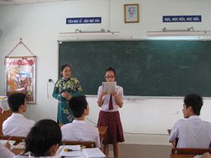 Giúp học viên thích học môn sinh