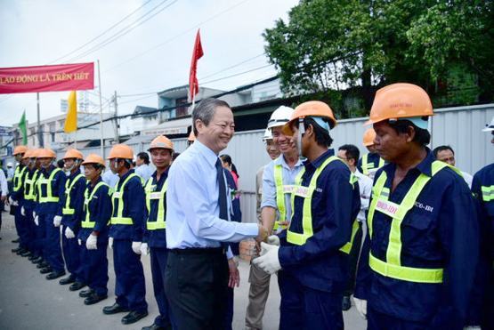 Khởi công nút giao thông Gò Mây