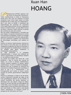 GS Hoàng Xuân Hãn được đặt tên cho giảng đường tại Pháp