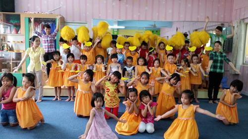 Gửi trẻ mầm non ngày hè