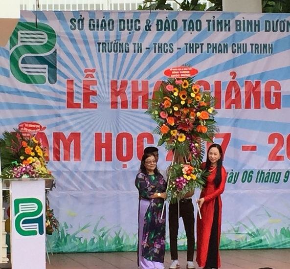 Trường TH, THCS, THPT  Phan Chu Trinh khai giảng năm học mới 2017 – 2018