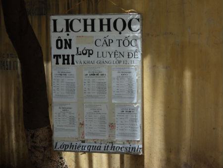 Hà Nội: Thí sinh thờ ơ với luyện thi cấp tốc