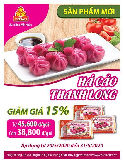 Há cảo thanh long – Hương vị mới, chuẩn tuyệt vời