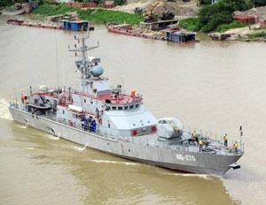 Hải quân Việt Nam tiếp nhận tàu chiến hiện đại