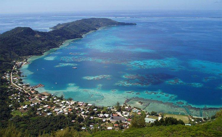 Hòn đảo Pitcairn xinh đẹp.