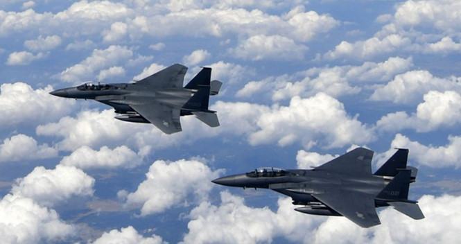 Chiến đấu cơ F-15K của Hàn Quốc /// AFP