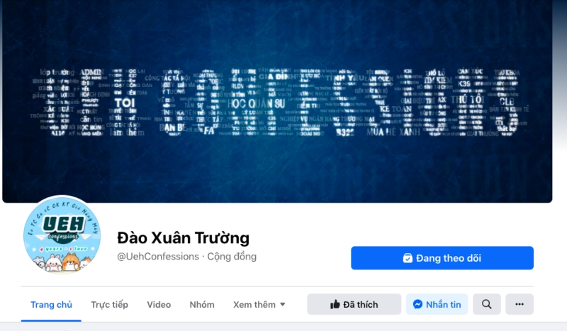 Hàng loạt fanpage trường ĐH bị đổi tên thành ‘Đào Xuân Trường’ gây xôn xao sinh viên