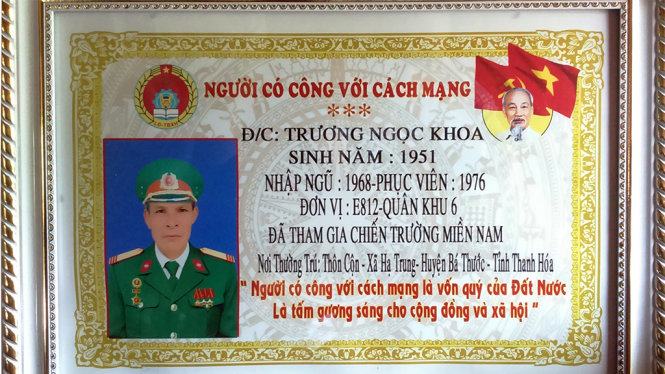 Hàng trăm người có công bị lừa “mua” bảng ghi danh vô giá trị 