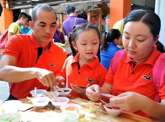 Hạnh phúc gia đình là được sẻ chia