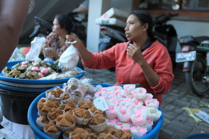 Các loại bánh dân dã của Bali - Ảnh: Đức Hùng