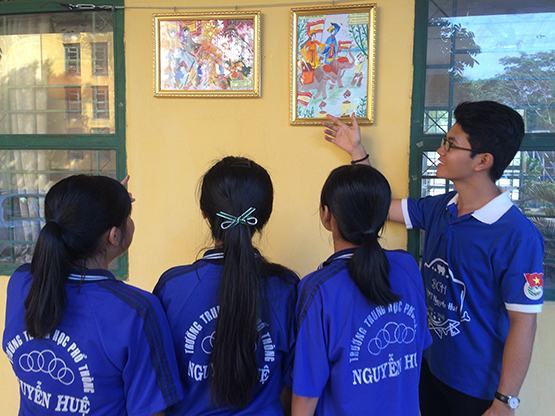 Học sử từ… hành lang lịch sử