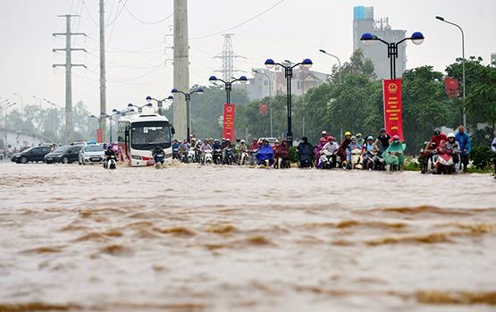 Hà Nội sẽ có 18 điểm úng ngập khi mưa lớn