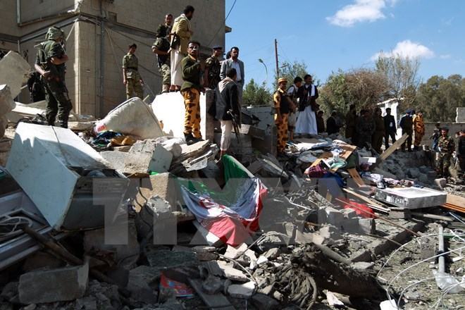 HĐBA lên án vụ đánh bom trước tư dinh Đại sứ Iran ở Yemen