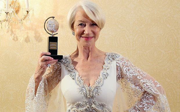 Nữ diễn viên Helen Mirren tại lễ trao giải Tony - Ảnh: Telegraph