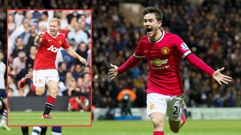 Càng chơi Herrera càng chứng tỏ được những phẩm chất xuất sắc của một tiền vệ hàng đầu như Scholes ngày nào