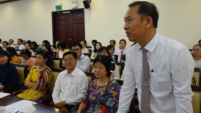 Một cuộc họp lãnh đạo các trường phổ thông tại TP.HCM /// Đào Ngọc Thạch