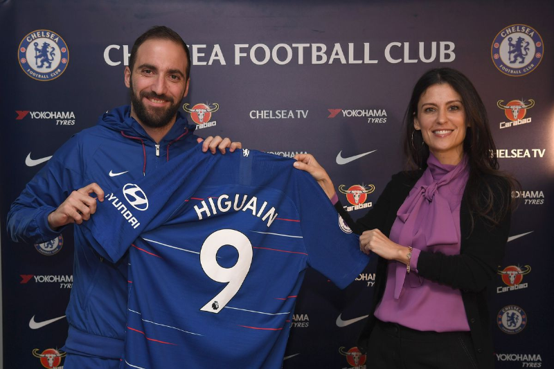 Higuain có vượt qua “lời nguyền số 9” tại Chelsea?