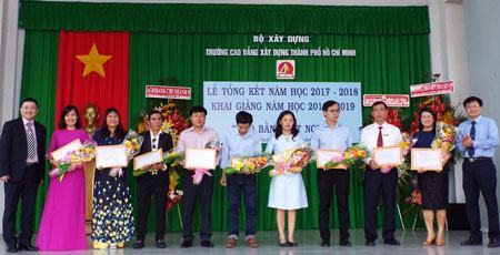 Khai giảng năm học mới tại Trường CĐ Xây dựng TPHCM