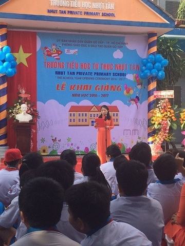 Trường tiểu học Nhựt Tân khai giảng năm học mới 2016 – 2017