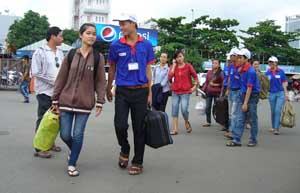 Hình ảnh một ngày trước kỳ thi ĐH, CĐ 2012