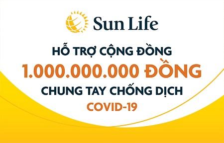 Sun Life Việt Nam đóng góp 1 tỷ đồng vào công tác phòng chống dịch COVID-19