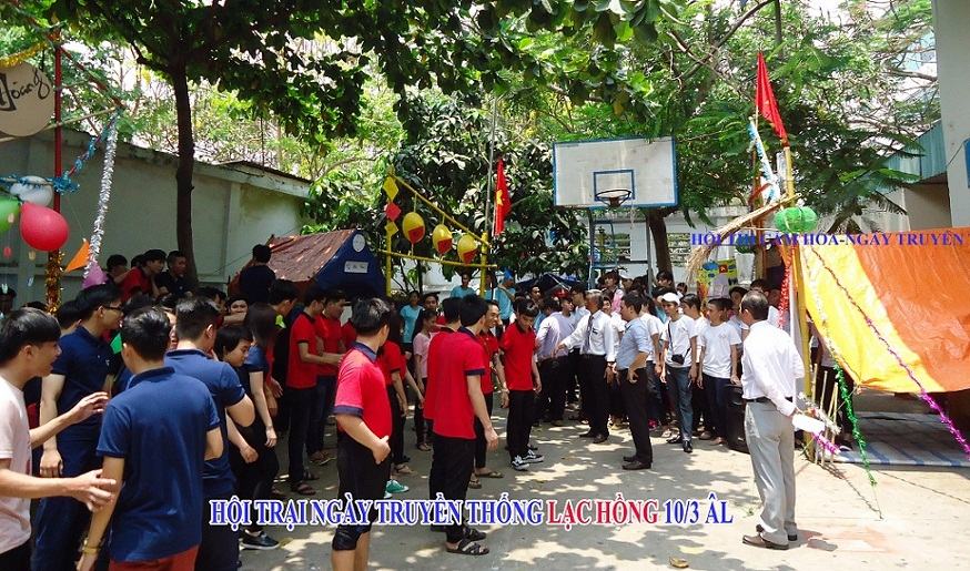 Trường THCS – THPT Lạc Hồng và ngày hội truyền thống