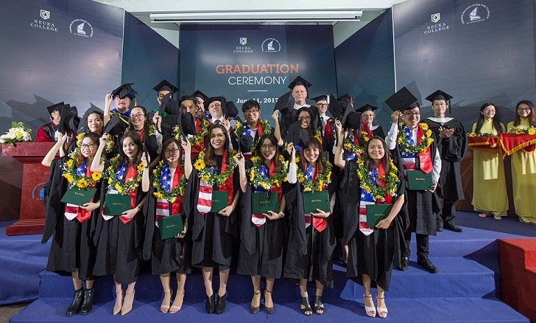 ITEC phát bằng Cử nhân Quốc tế cho 50 SV ngành Khoa học Quản lý