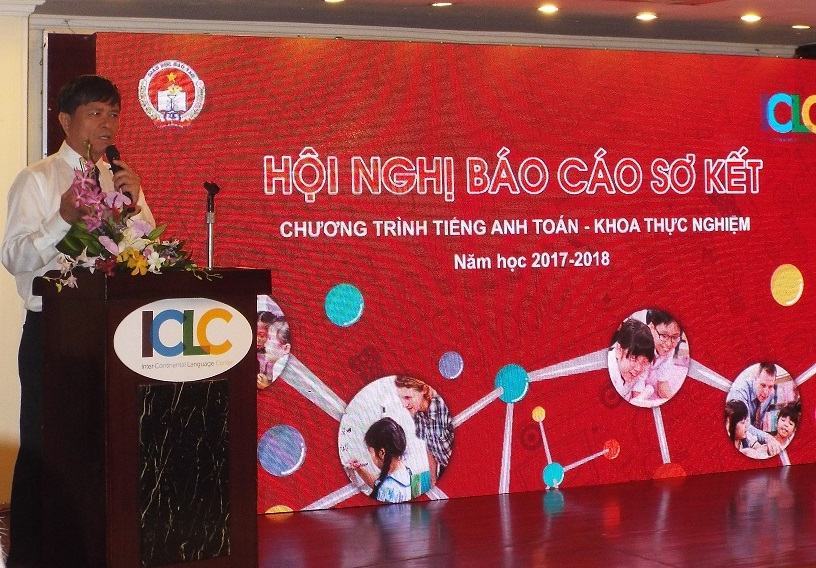 Sơ kết chương trình tiếng Anh Toán – Khoa học Thực nghiệm