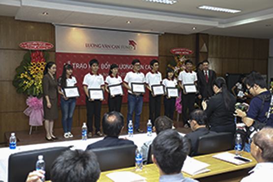 Quỹ Hỗ trợ tài năng Lương Văn Can giúp sinh viên khẳng định ước mơ