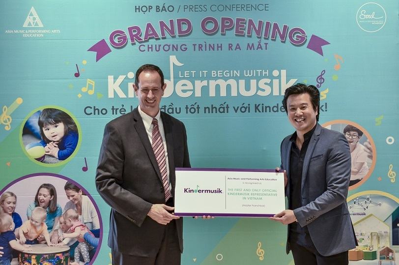 Ra mắt chương trình giáo dục âm nhạc Kindermusik cho trẻ em
