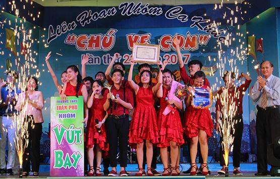 Liên hoan Nhóm ca khúc Chú ve con lần thứ 22: Trường THPT Trần Phú tiếp tục đạt giải quán quân