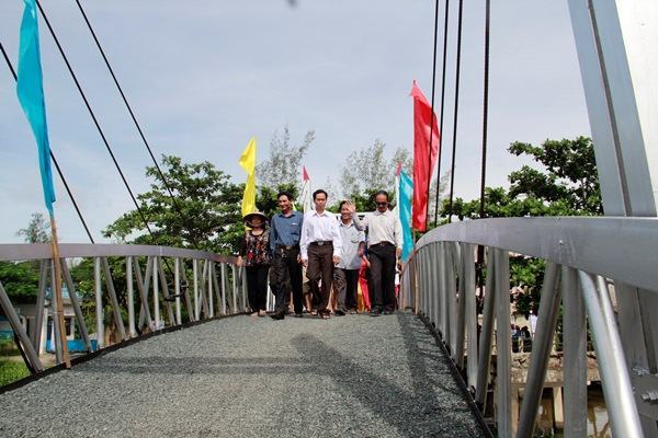 Khánh thành cầu dây văng tại Kiên Giang