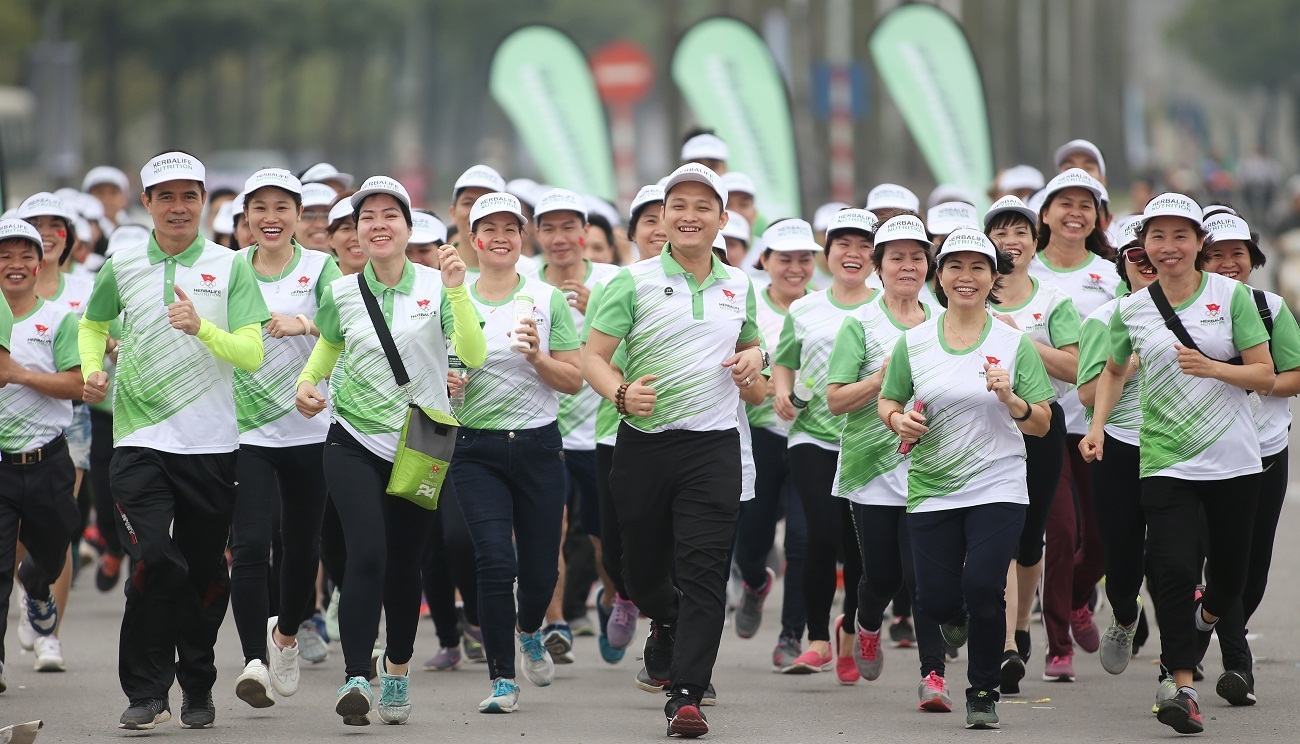 10,000 thành viên Herbalife Việt Nam hưởng ứng ngày chạy Olympic