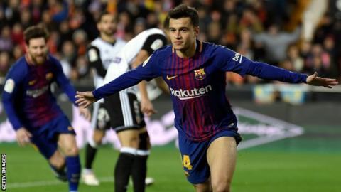 HLV Valverde tiết lộ lý do để Coutinho dự bị trước Valencia