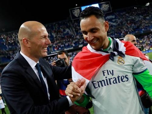 HLV Zidane chốt tương lai của Keylor Navas