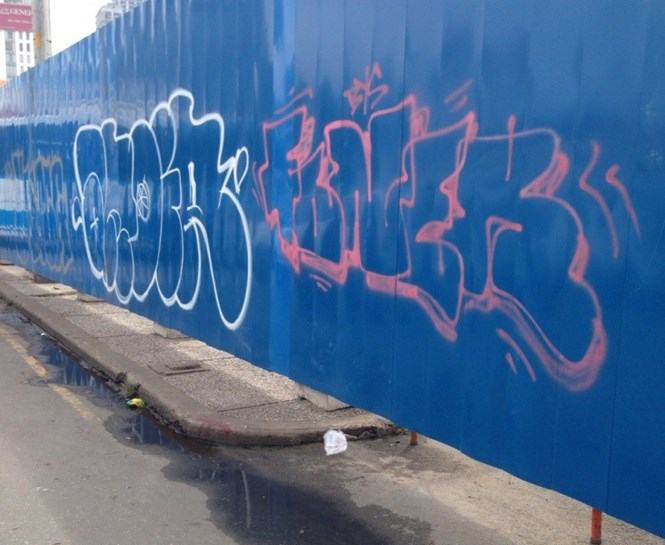 Họa sĩ vẽ Graffiti ở Công viên 23.9 bị phạt 1,5 triệu đồng