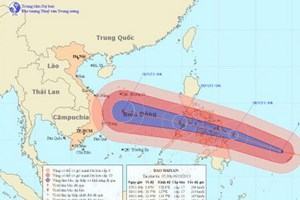 Hoàn lưu áp thấp gây mưa, bão Haiyan vào Biển Đông